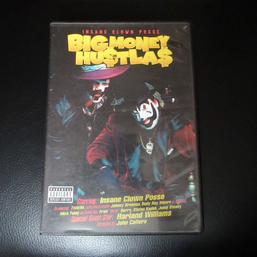 ICP Psychopathic Records Big Money Hu$tla$ DVD